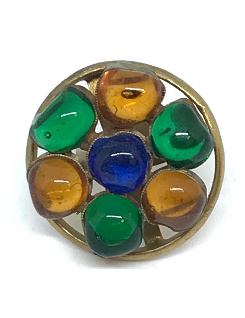 Bague MARGUERITE DE VALOIS pâte de verre