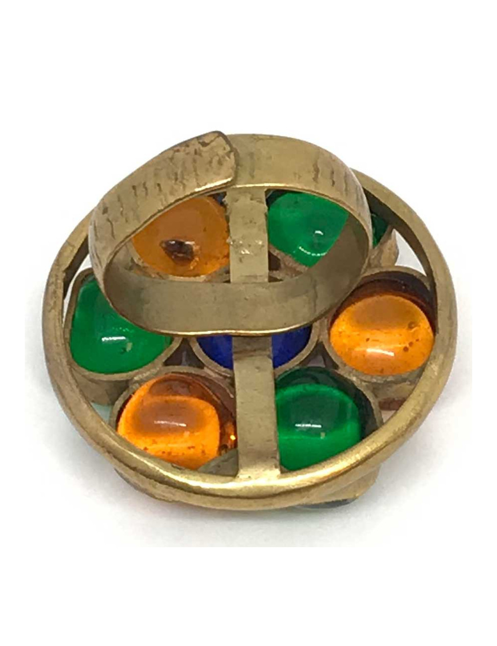 Bague MARGUERITE DE VALOIS pâte de verre