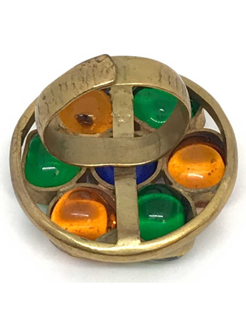 Bague MARGUERITE DE VALOIS pâte de verre