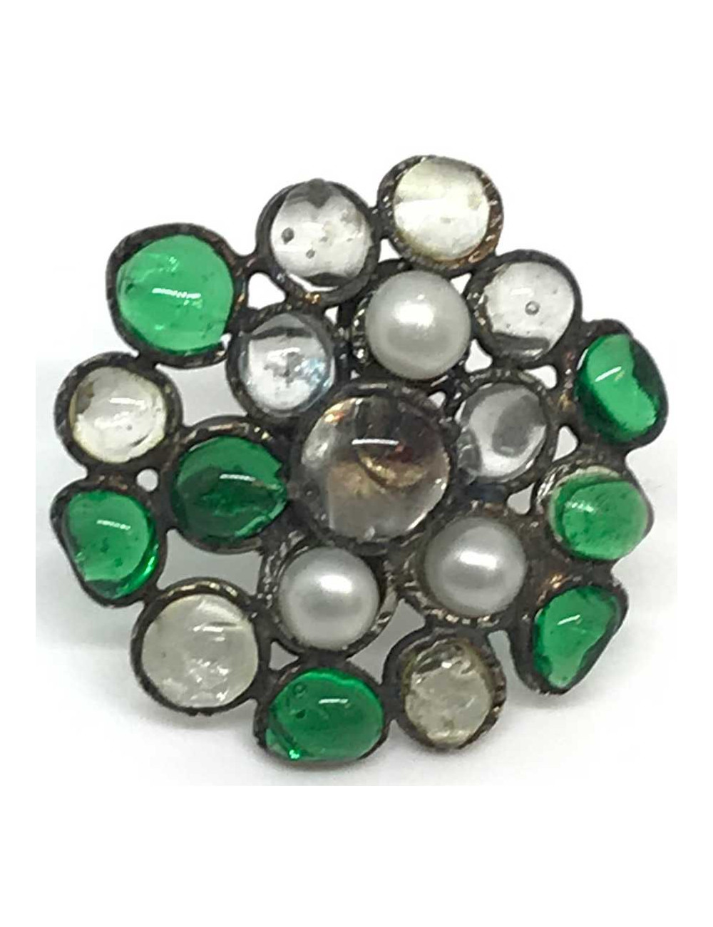 Bague MARGUERITE DE VALOIS pâte de verre