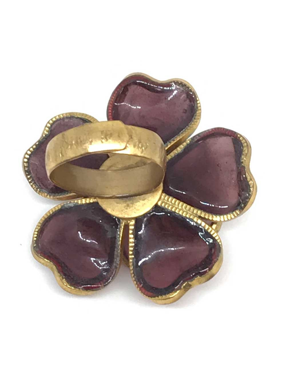 Bague MARGUERITE DE VALOIS pâte de verre