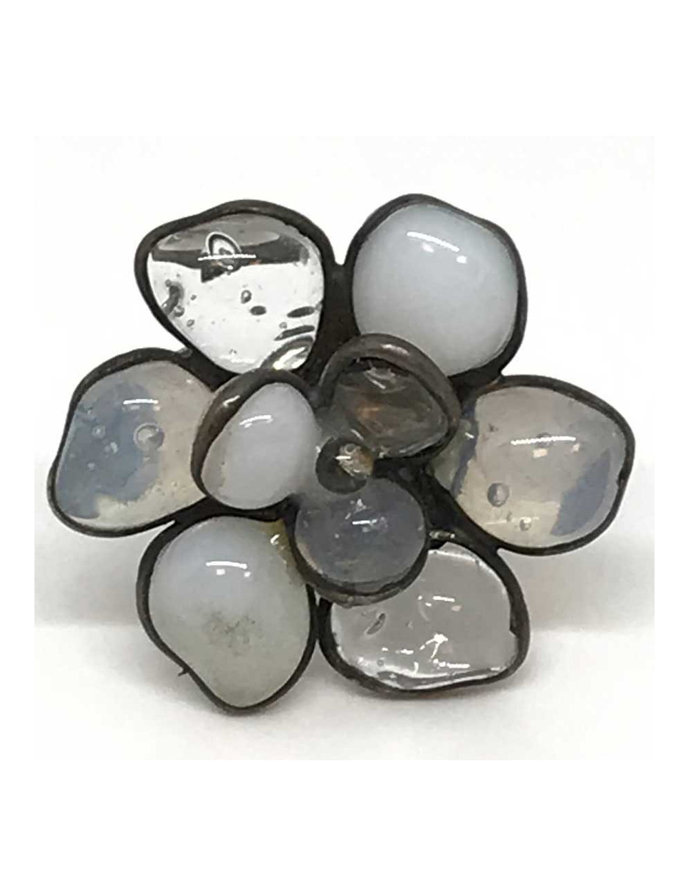 Bague MARGUERITE DE VALOIS pâte de verre