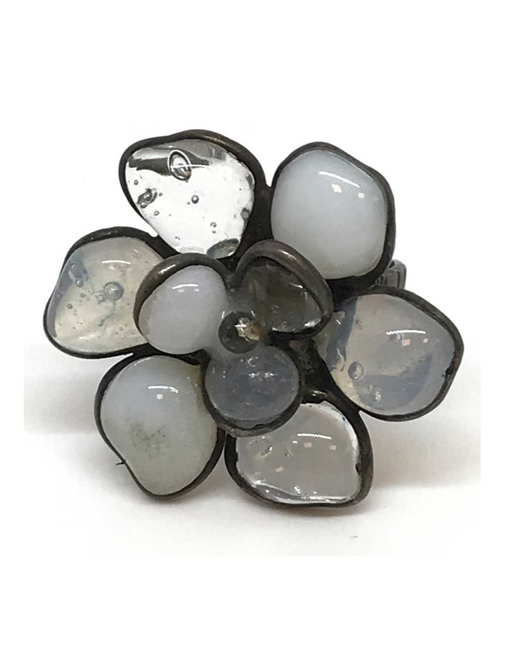 Bague MARGUERITE DE VALOIS pâte de verre