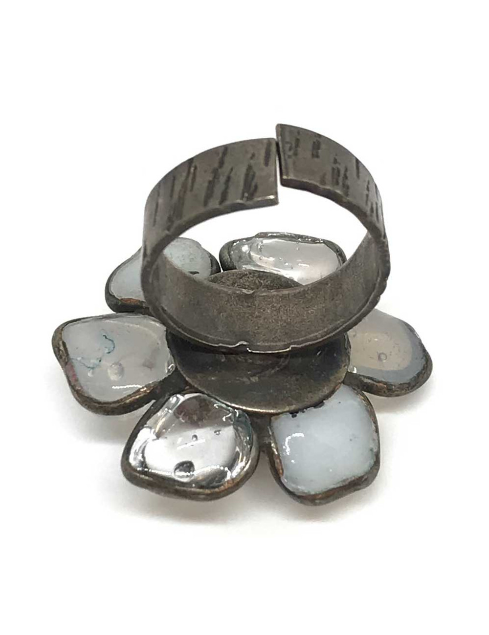 Bague MARGUERITE DE VALOIS pâte de verre