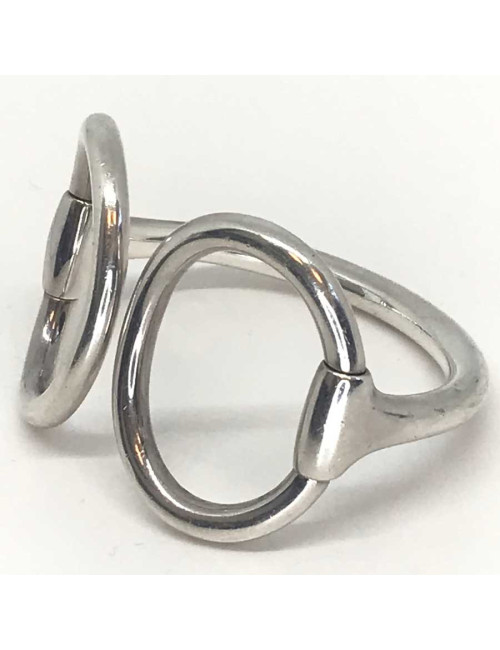 Bracelet Nausicaa HERMES argent 