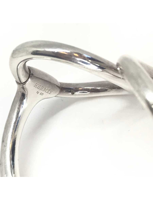 Bracelet Nausicaa HERMES argent 
