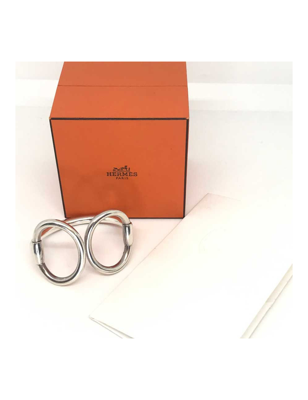 Bracelet Nausicaa HERMES argent 