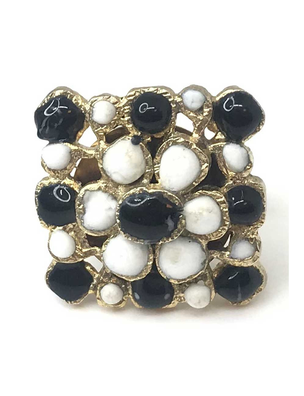 Bague MARGUERITE DE VALOIS pâte de verre