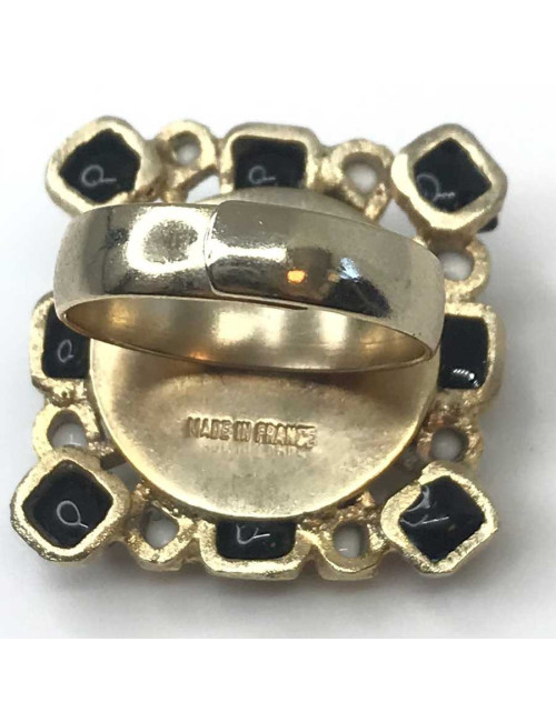 Bague MARGUERITE DE VALOIS pâte de verre