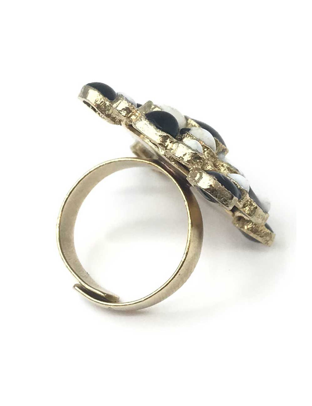 Bague MARGUERITE DE VALOIS pâte de verre