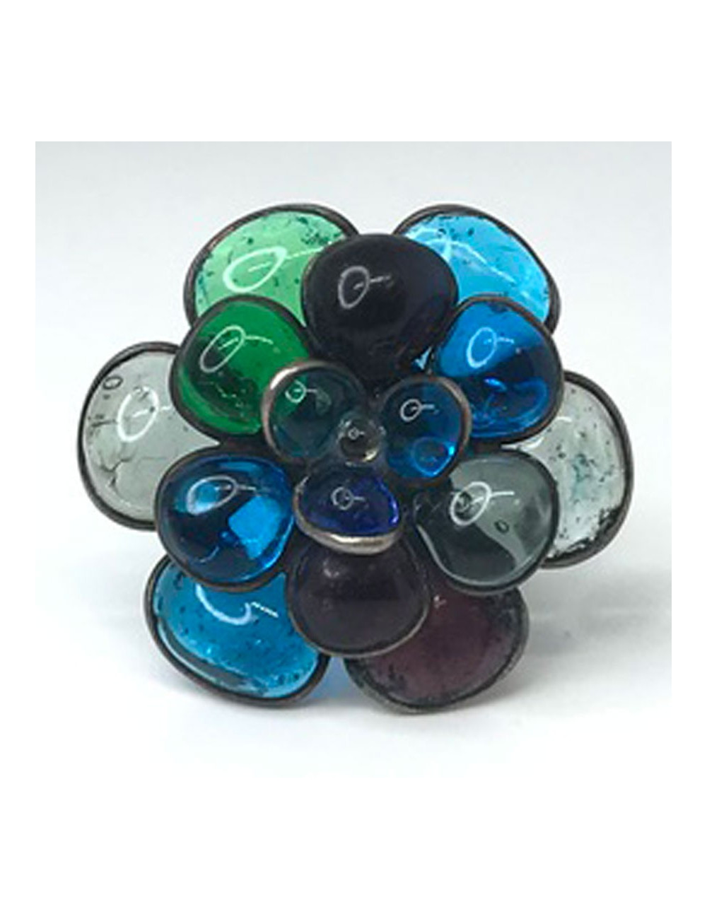 Bague MARGUERITE DE VALOIS pâte de verre