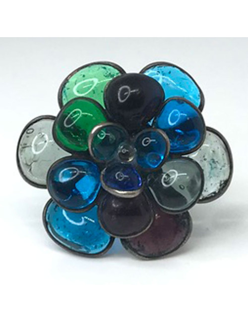 Bague MARGUERITE DE VALOIS pâte de verre