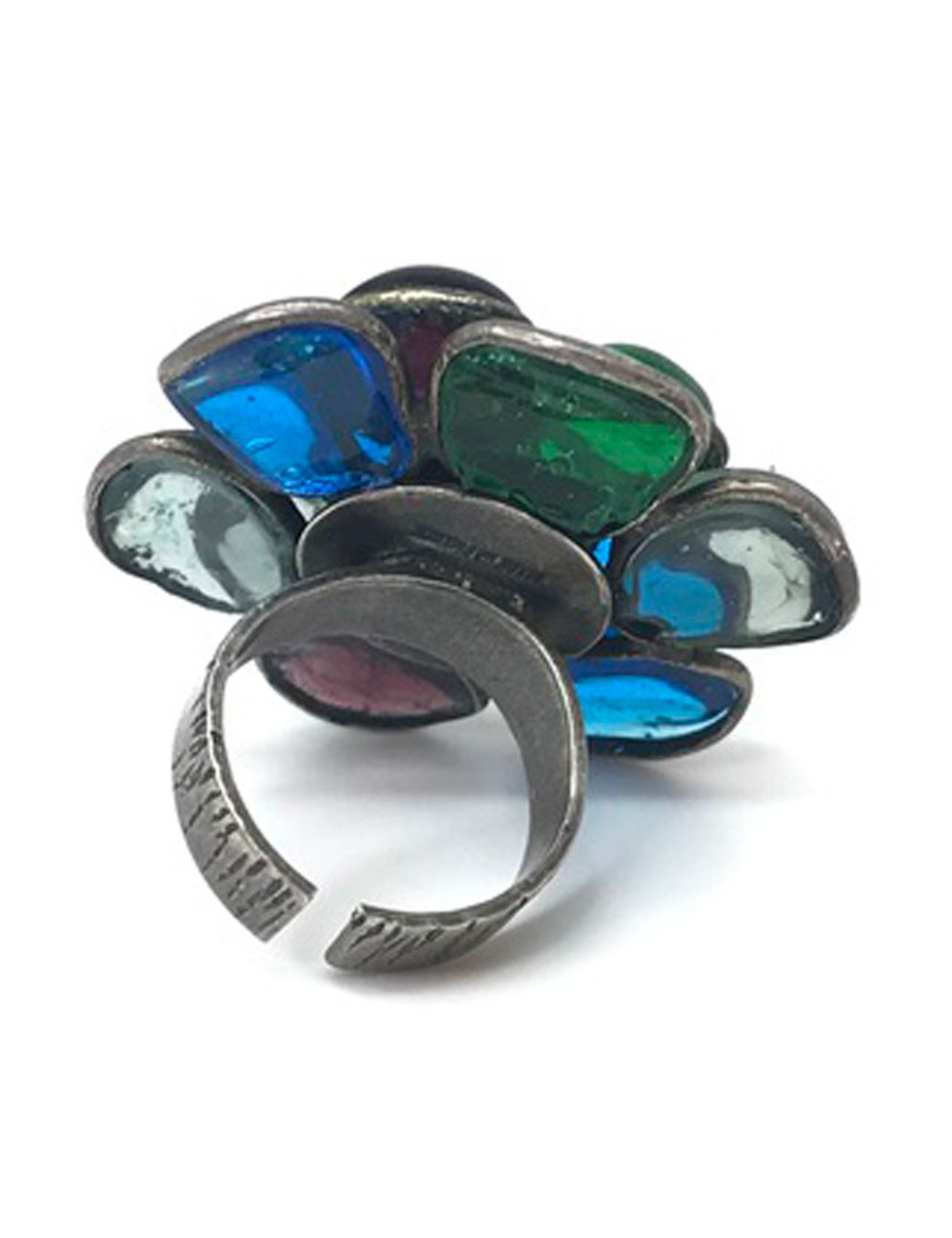 Bague MARGUERITE DE VALOIS pâte de verre