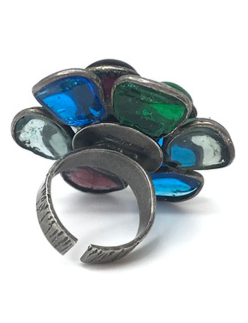 Bague pâte de verre MARGUERITE DE VALOIS