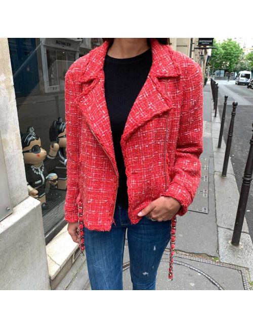 Perfecto T 44 CHANEL tweed corail