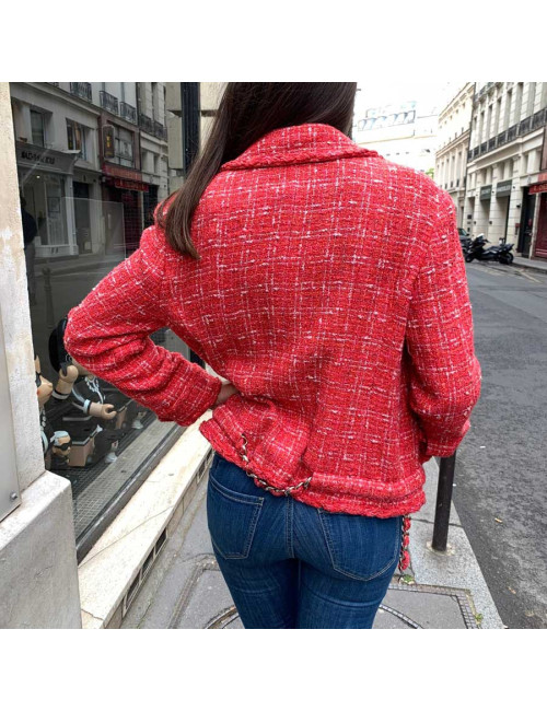 Perfecto T 44 CHANEL tweed corail