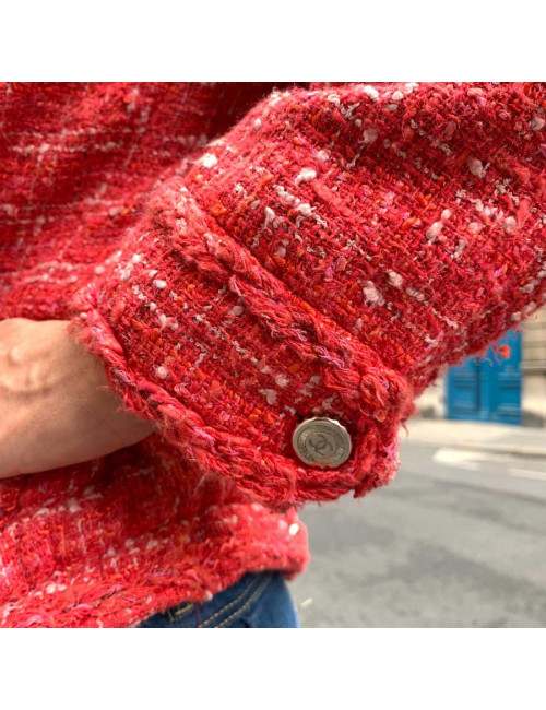 Perfecto T 44 CHANEL tweed corail