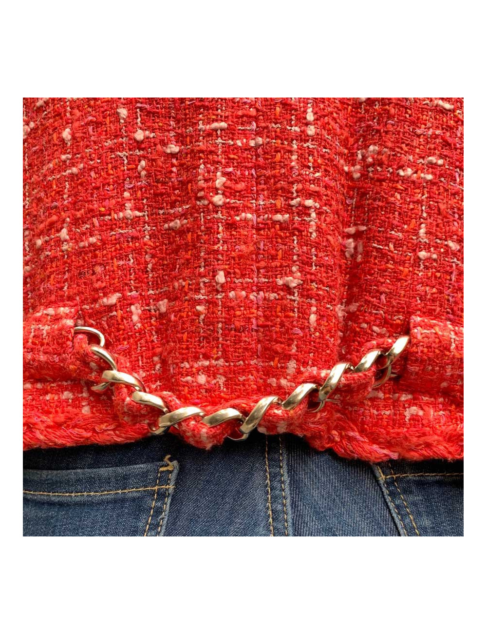 Perfecto T 44 CHANEL tweed corail