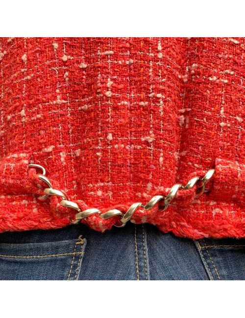 Perfecto T 44 CHANEL tweed corail