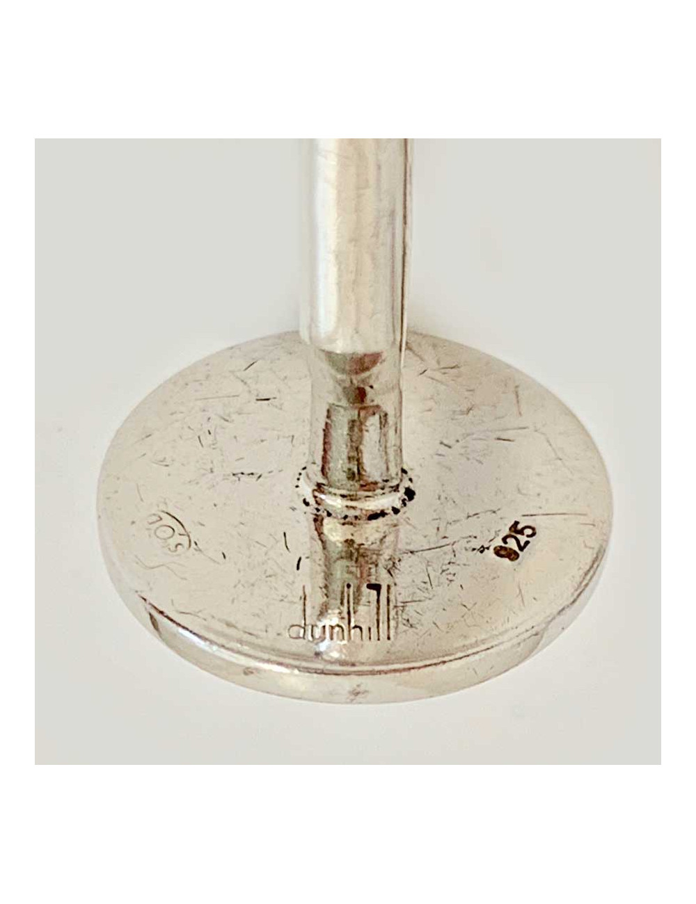 bouton de manchette DUNHILL bleu