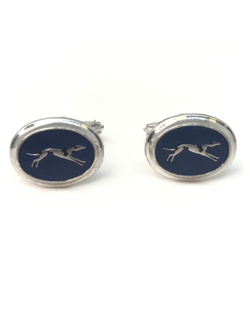 XXX Boutons de manchette DUNHILL saphir