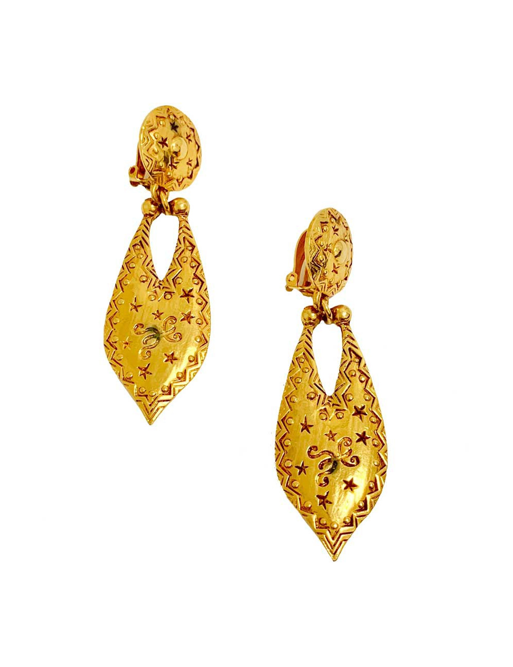 Boucles d'oreilles CHRISTIAN DIOR vintage