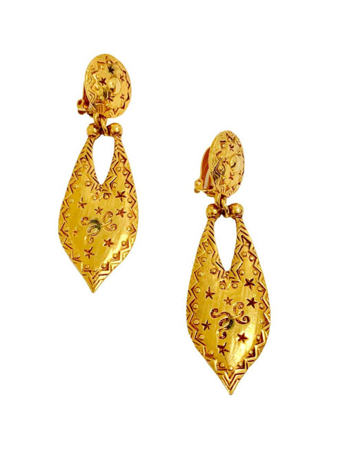 Boucles d'oreilles CHRISTIAN DIOR vintage