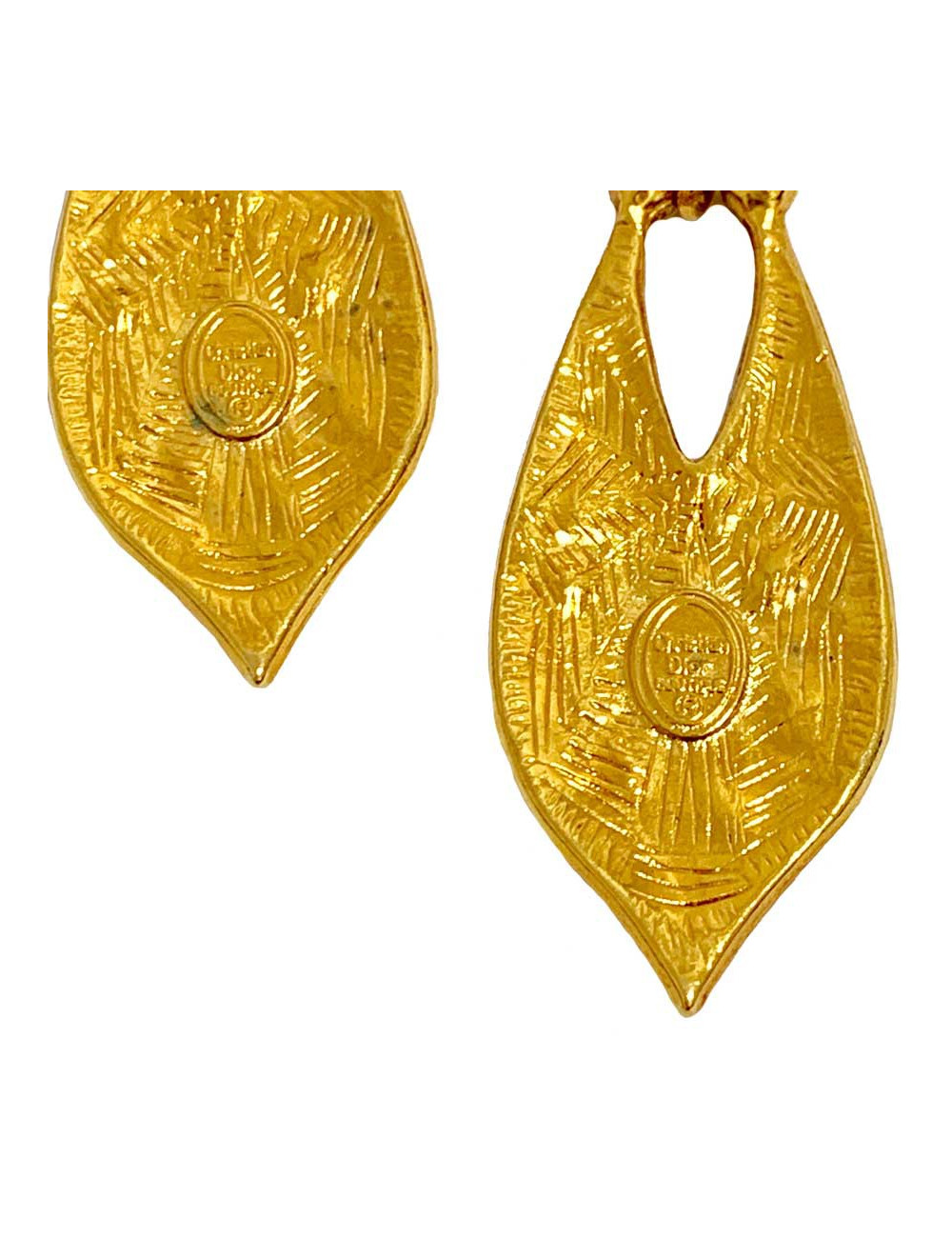 Boucles d'oreilles CHRISTIAN DIOR vintage