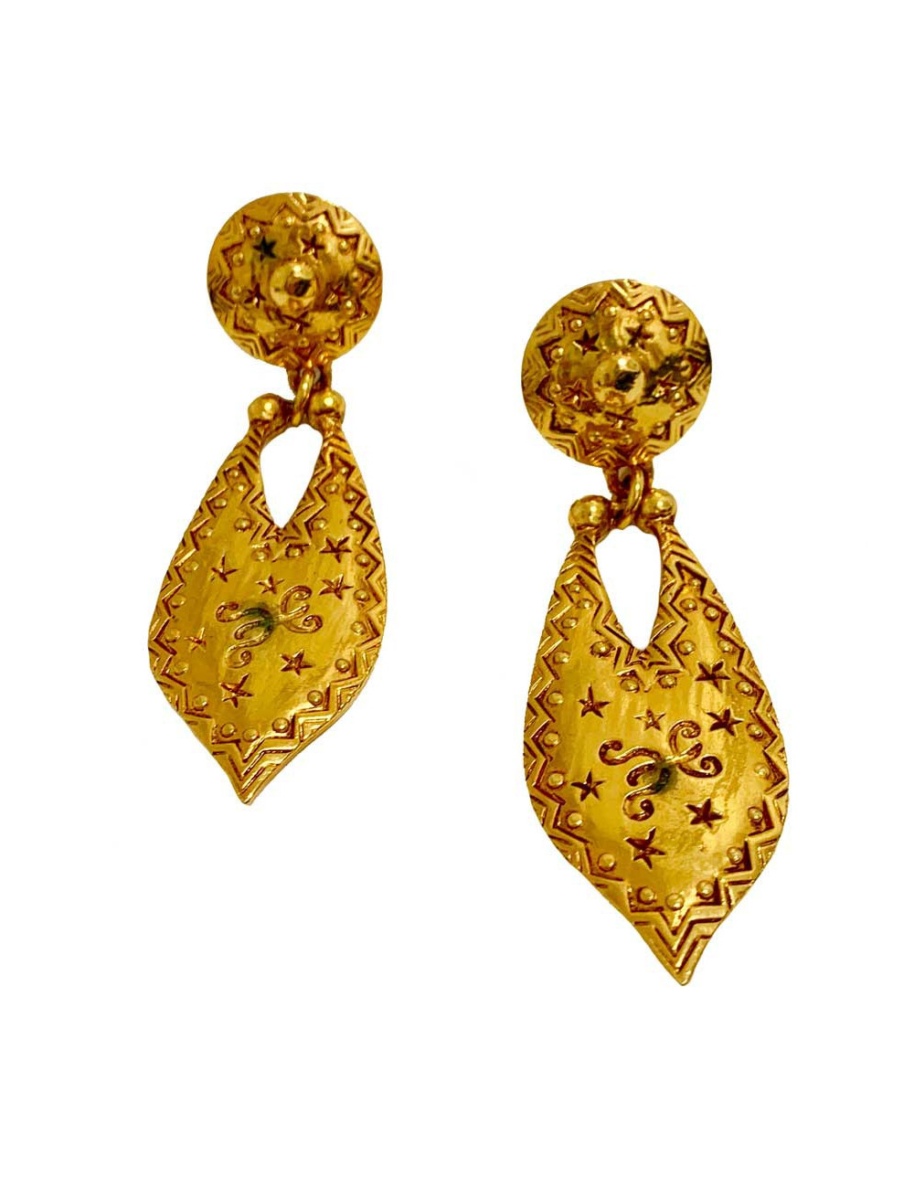 Boucles d'oreilles CHRISTIAN DIOR vintage