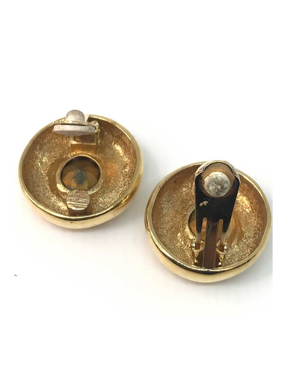 BO SANS MARQUE métal doré et strass jaune