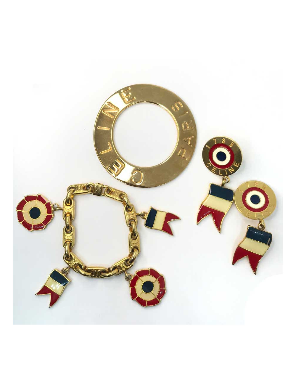 Parure CELINE vintage Révolution française