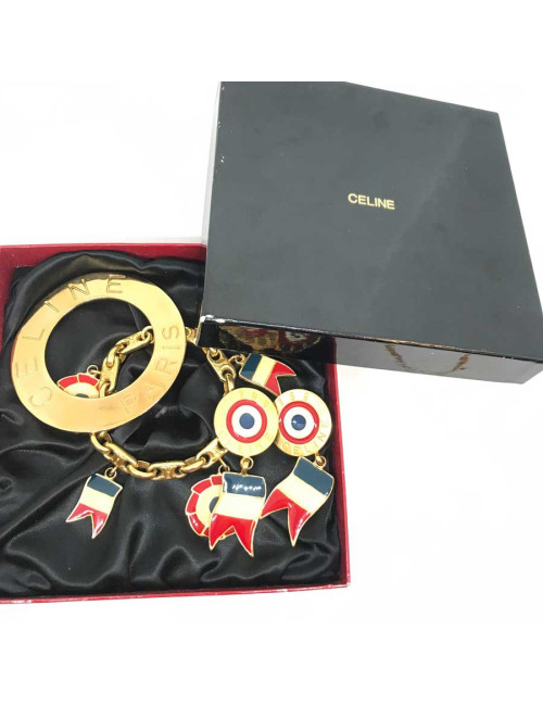 Ensemble CELINE bracelet + boucles d'oreille