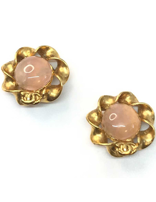 Boucles d'oreille clips CHANEL Vintage