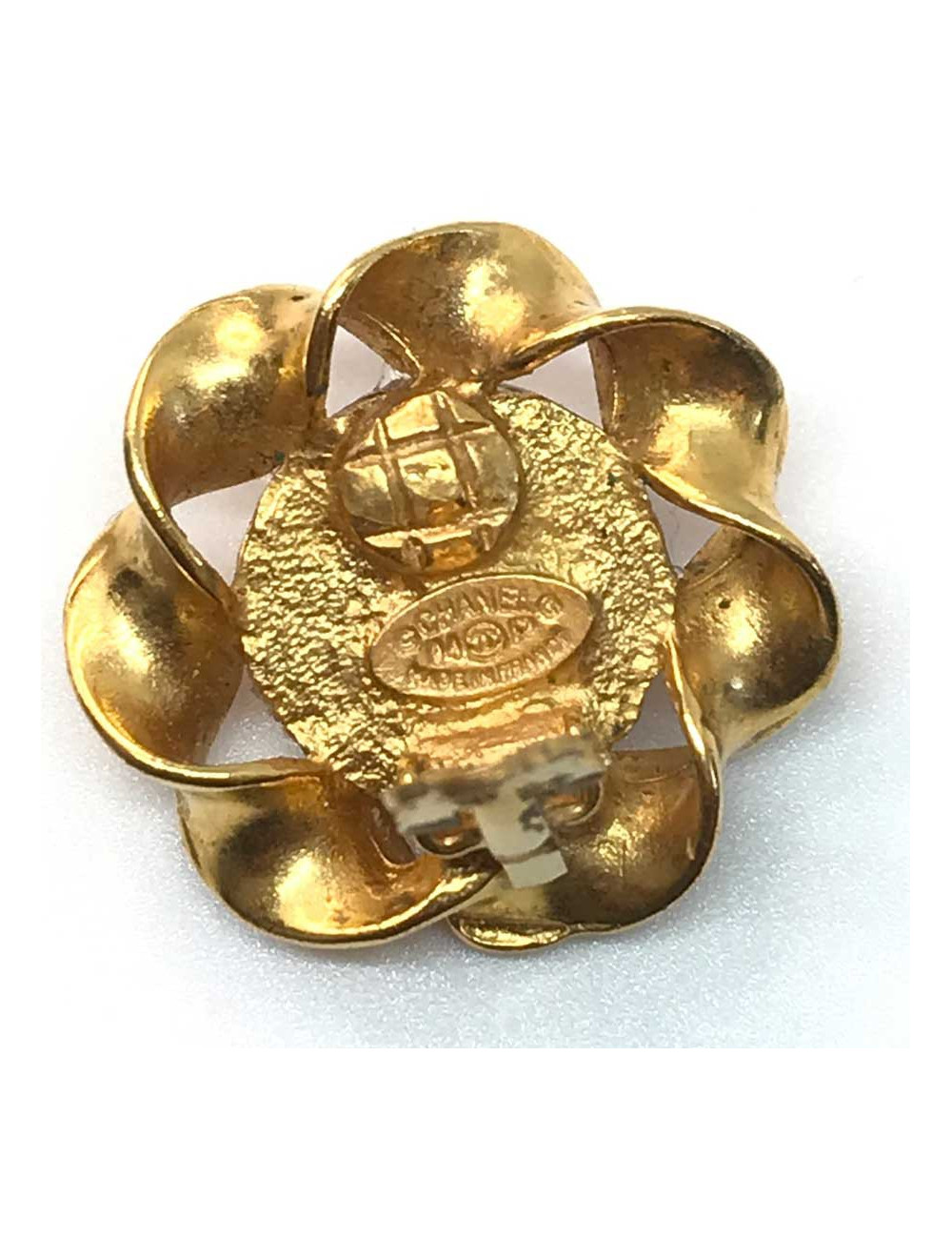 Boucles d'oreille clips CHANEL Vintage