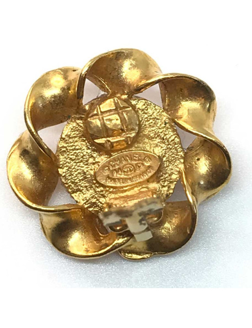 Boucles d'oreille clips CHANEL Vintage