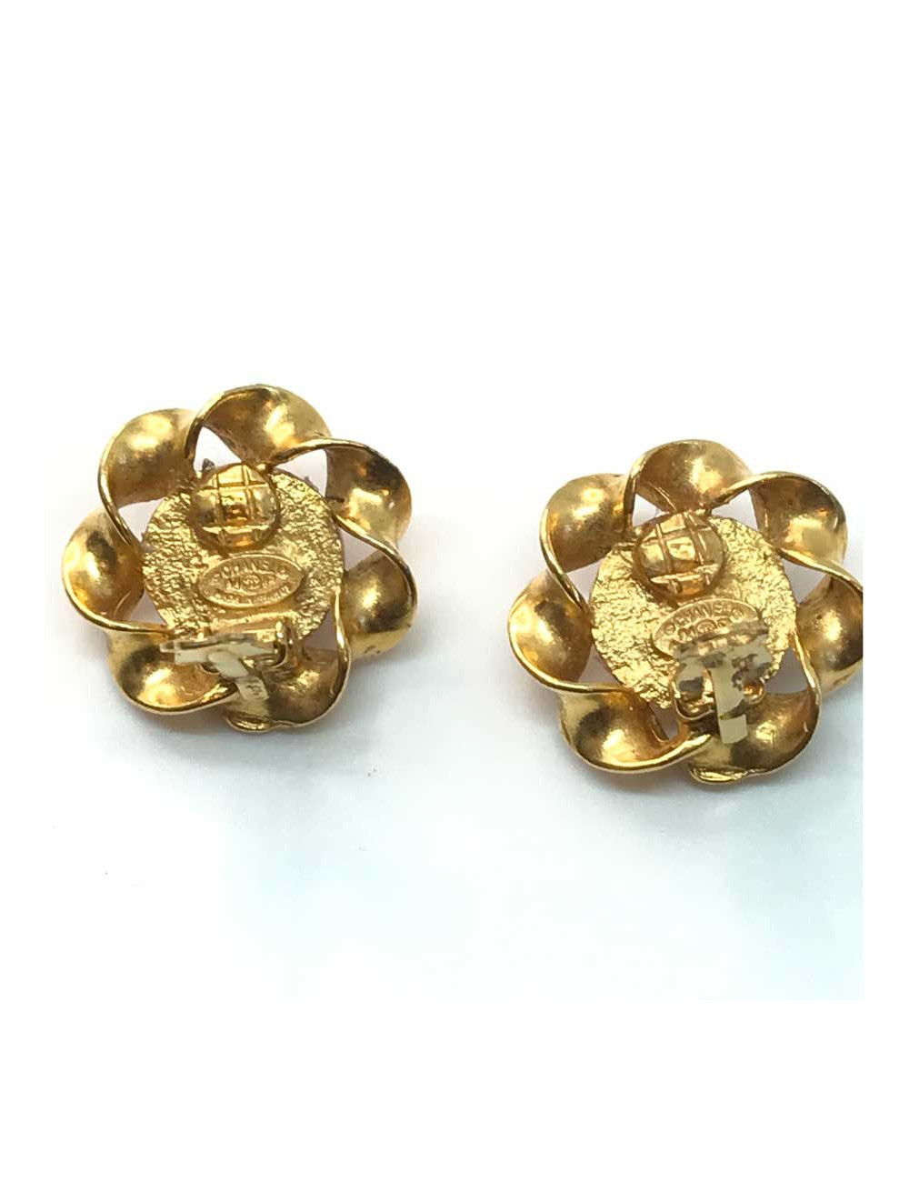 Boucles d'oreille clips CHANEL Vintage