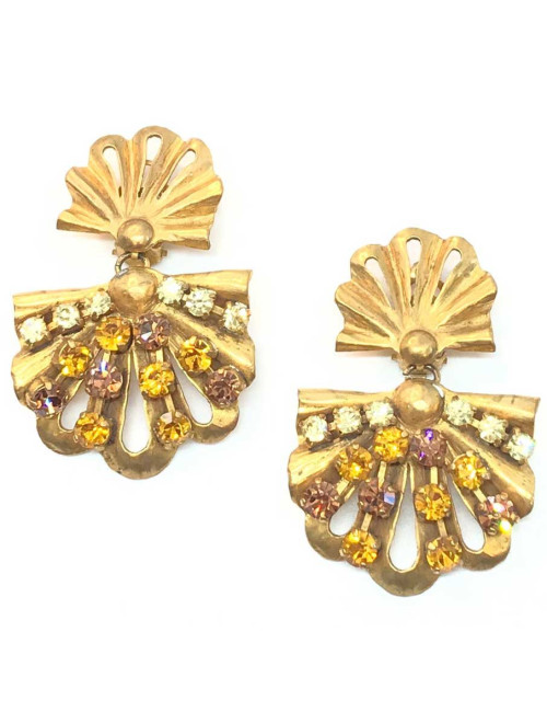 Boucles d'oreille ROCHAS Vintage