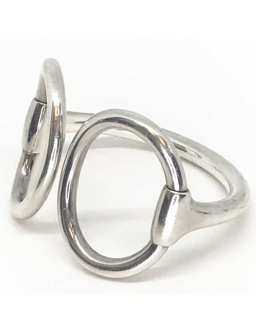 Bracelet Nausicaa HERMES argent 