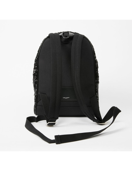 Sac à dos City Mini Saint Laurent à paillettes 