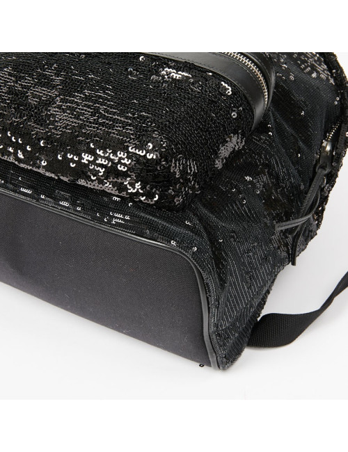 Sac à dos City Mini Saint Laurent à paillettes 