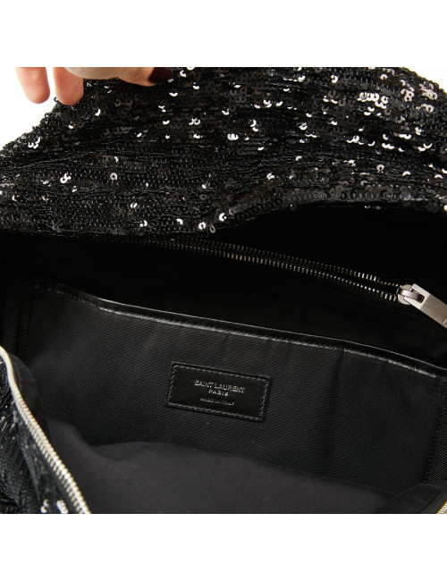 Sac à dos City Mini Saint Laurent à paillettes 