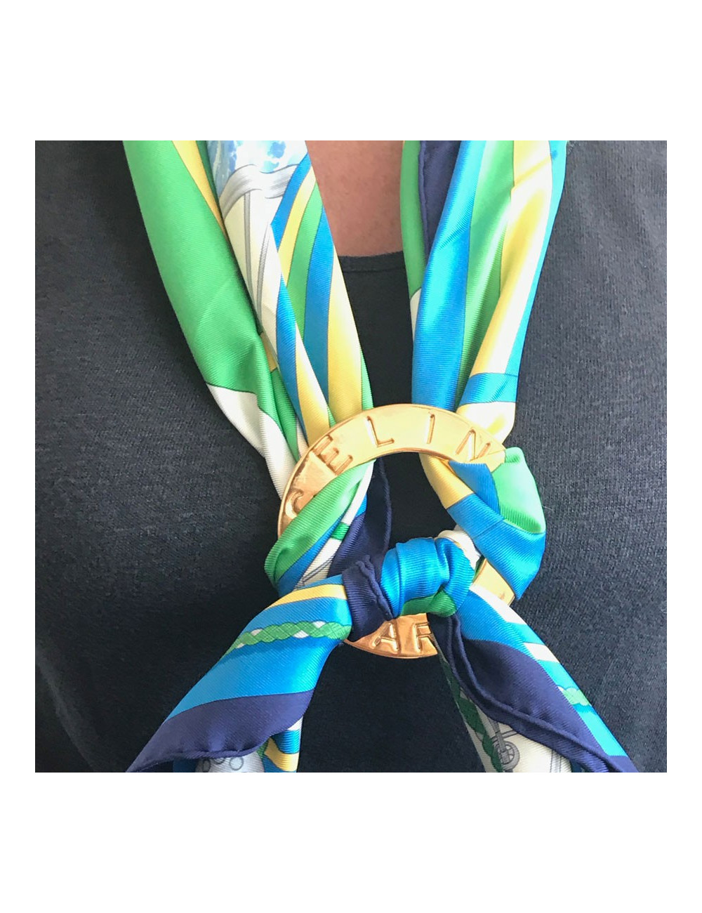 Ensemble CELINE bracelet + boucles d'oreille