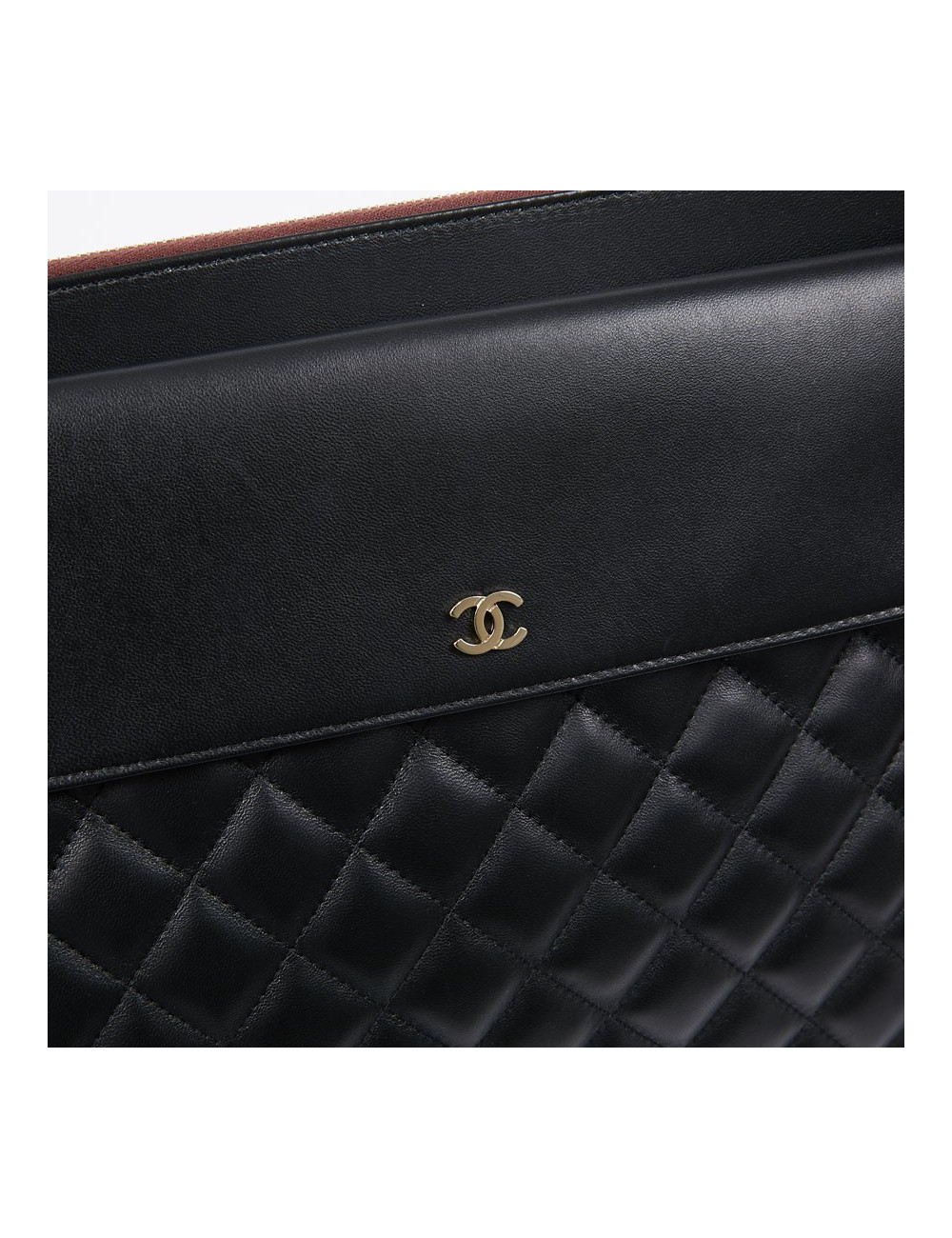 Grande pochette CHANEL noire 