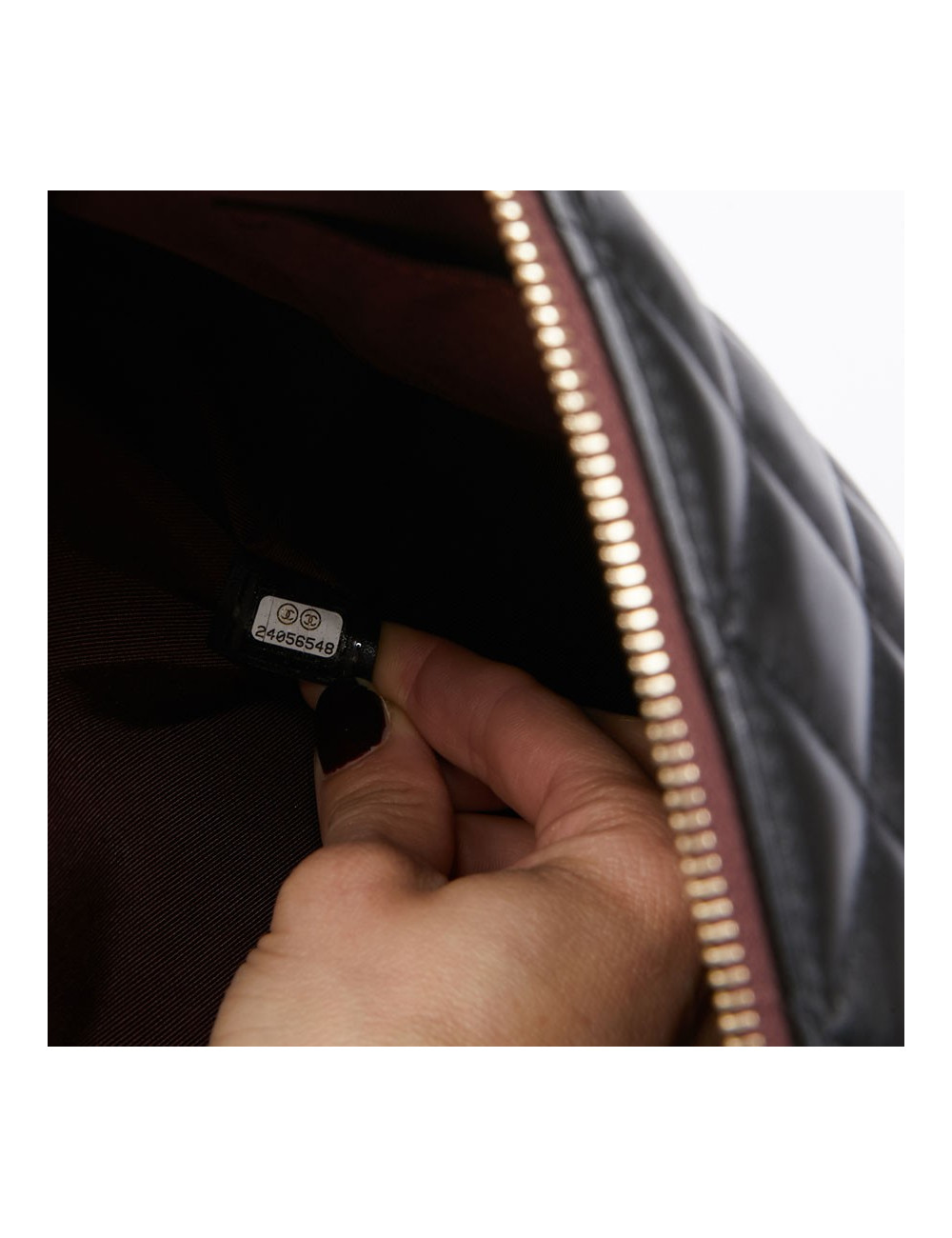 Grande pochette CHANEL noire 