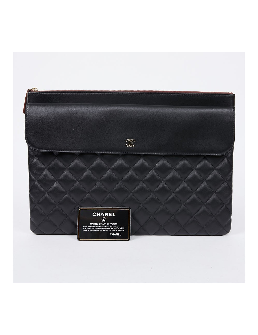 Grande pochette CHANEL noire 