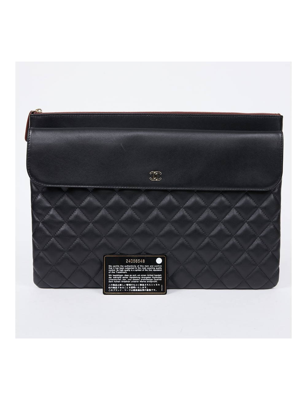 Grande pochette CHANEL noire 