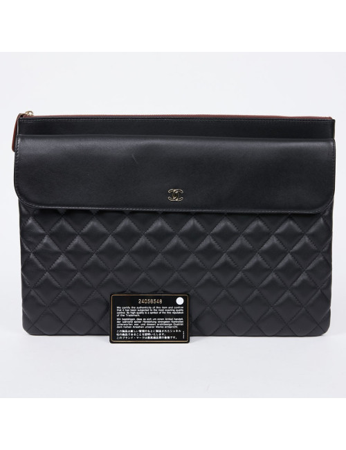 Grande pochette CHANEL noire 