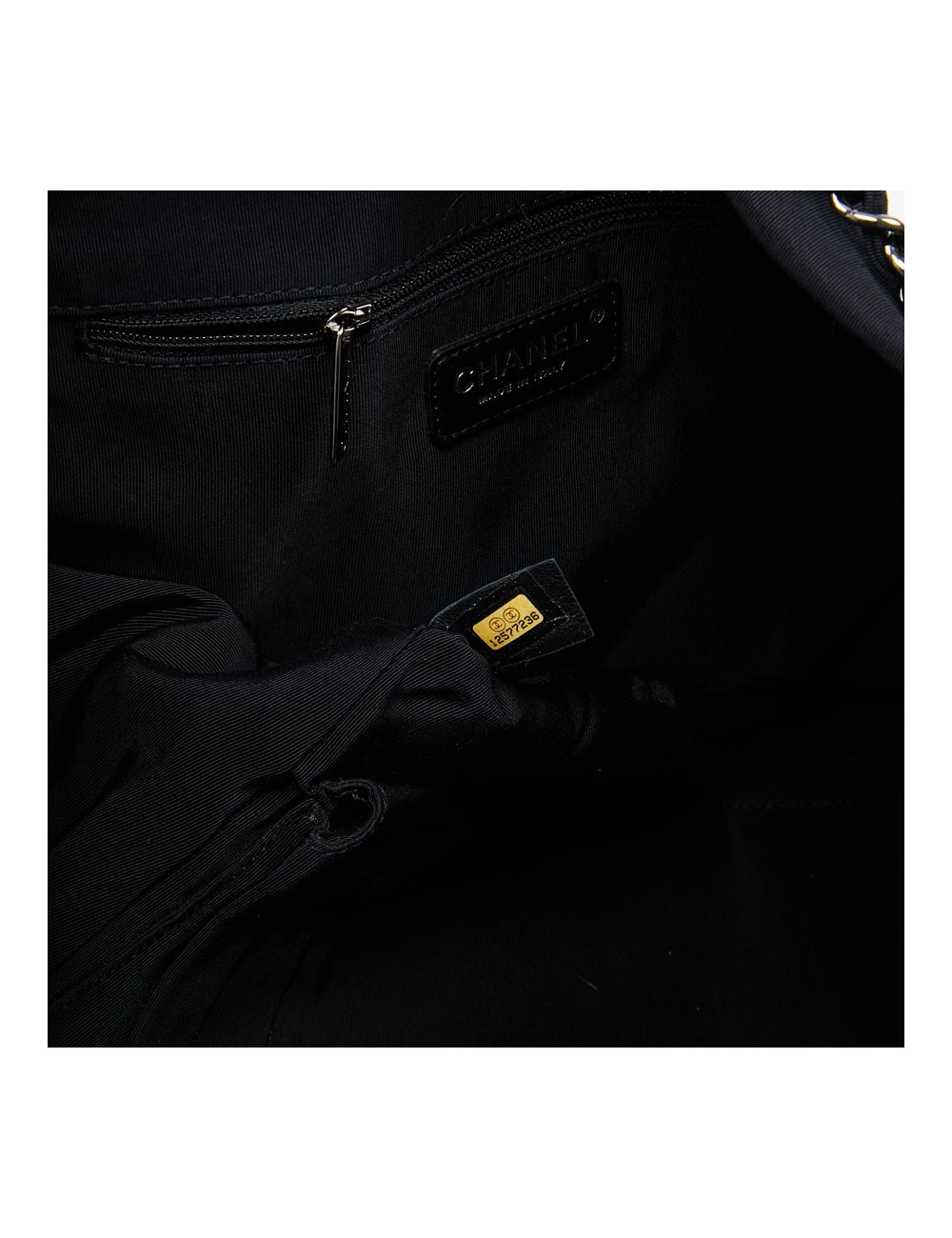 Sac bicolore chanel noir et blanc