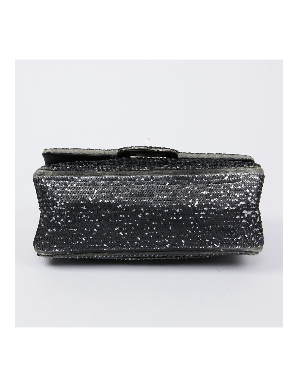 Sac CHANEL sequins argent