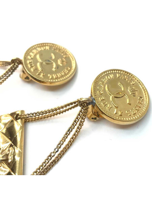 Boucles d'oreille clous CHANEL 